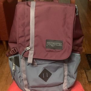 Jansport Hatchet Backpack, Dried Fig/Horizon Grey, 28L